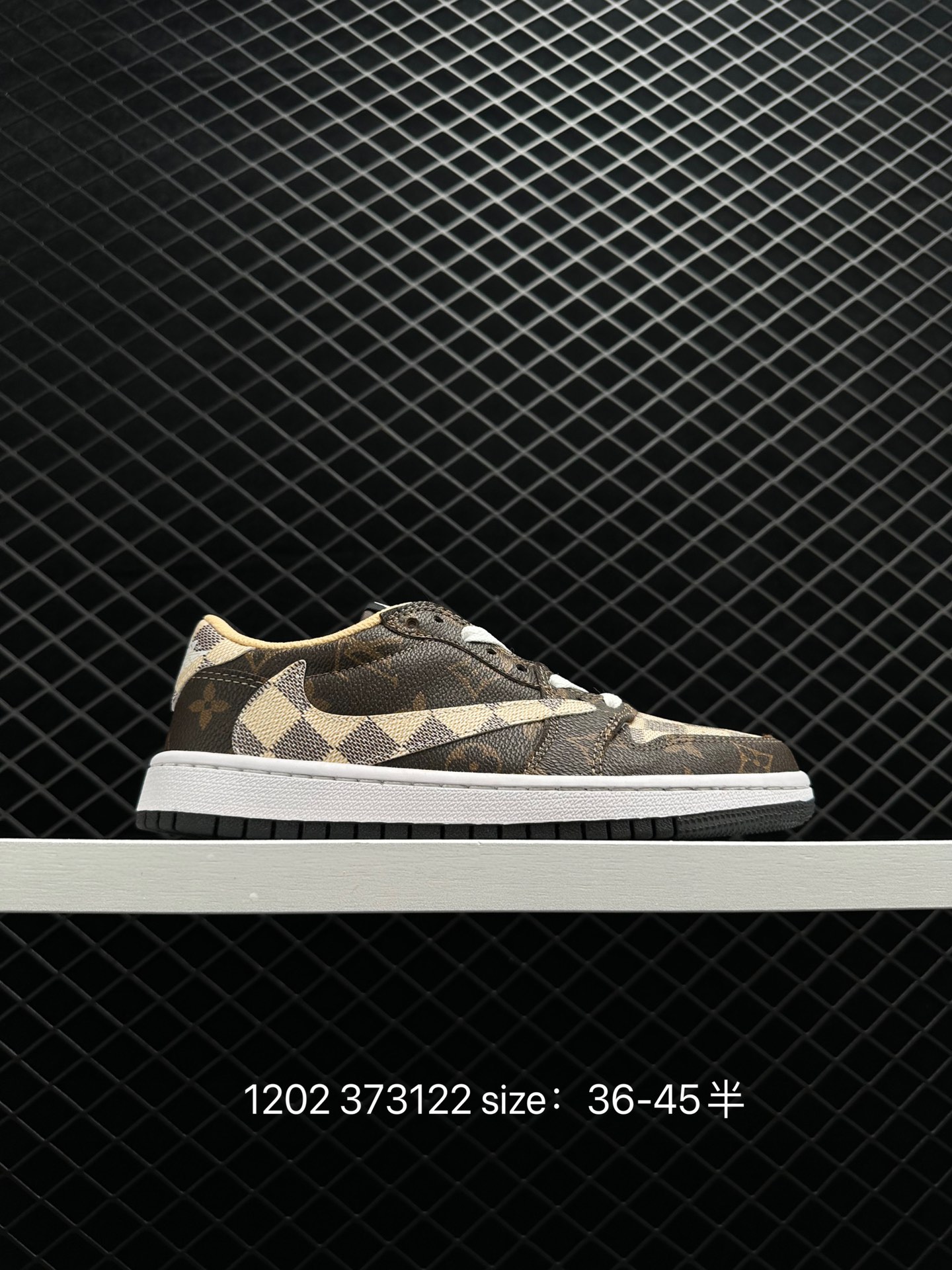 Travis Scott x Fragment x Air Jordan 1 Low“Military Blue”